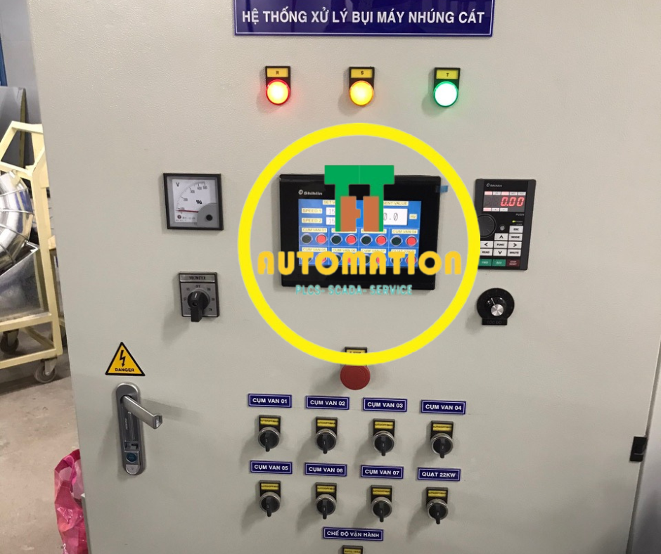 🏭 Tủ Điện Hút Bụi– Giải Pháp Tự Động Hóa Cho Xử Lý Khí Thải TU HUT BUI