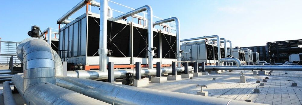 ❄️ Hệ Thống Điều Khiển Chiller? Giải Pháp Làm Lạnh Trung Tâm Hiệu Quả Cho Doanh Nghiệp cooling tower